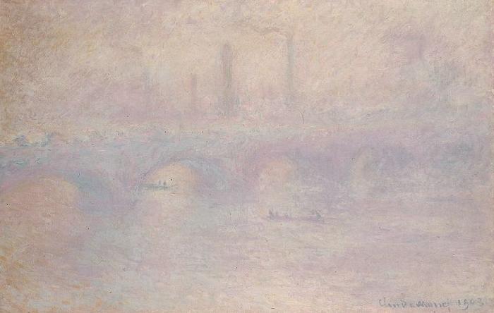 Claude Monet Waterloo Bridge oil painting image